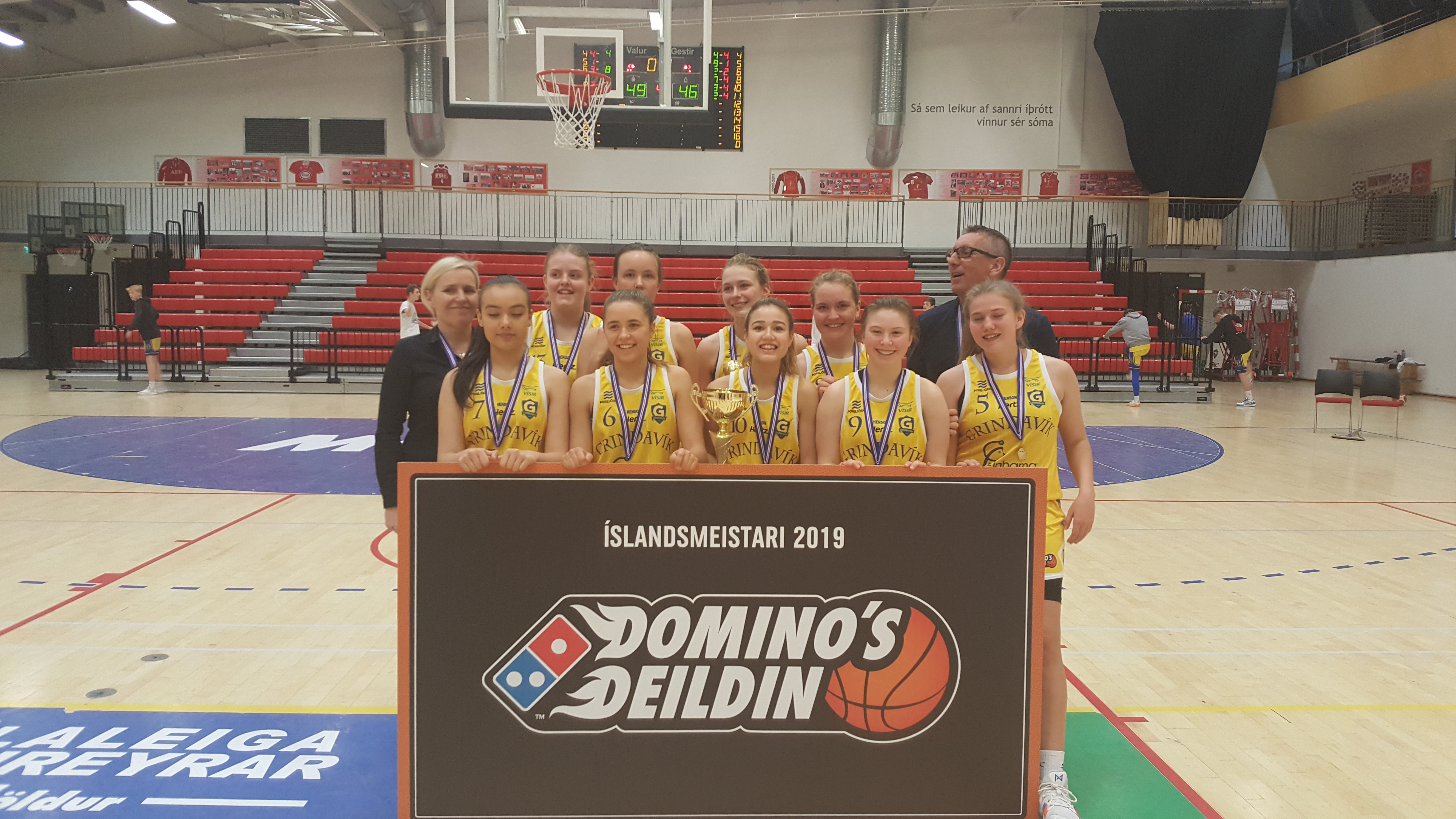 GRINDAVÍK ER ÍSLANDSMEISTARI Í 9. FLOKKI STÚLKNA 2019!
