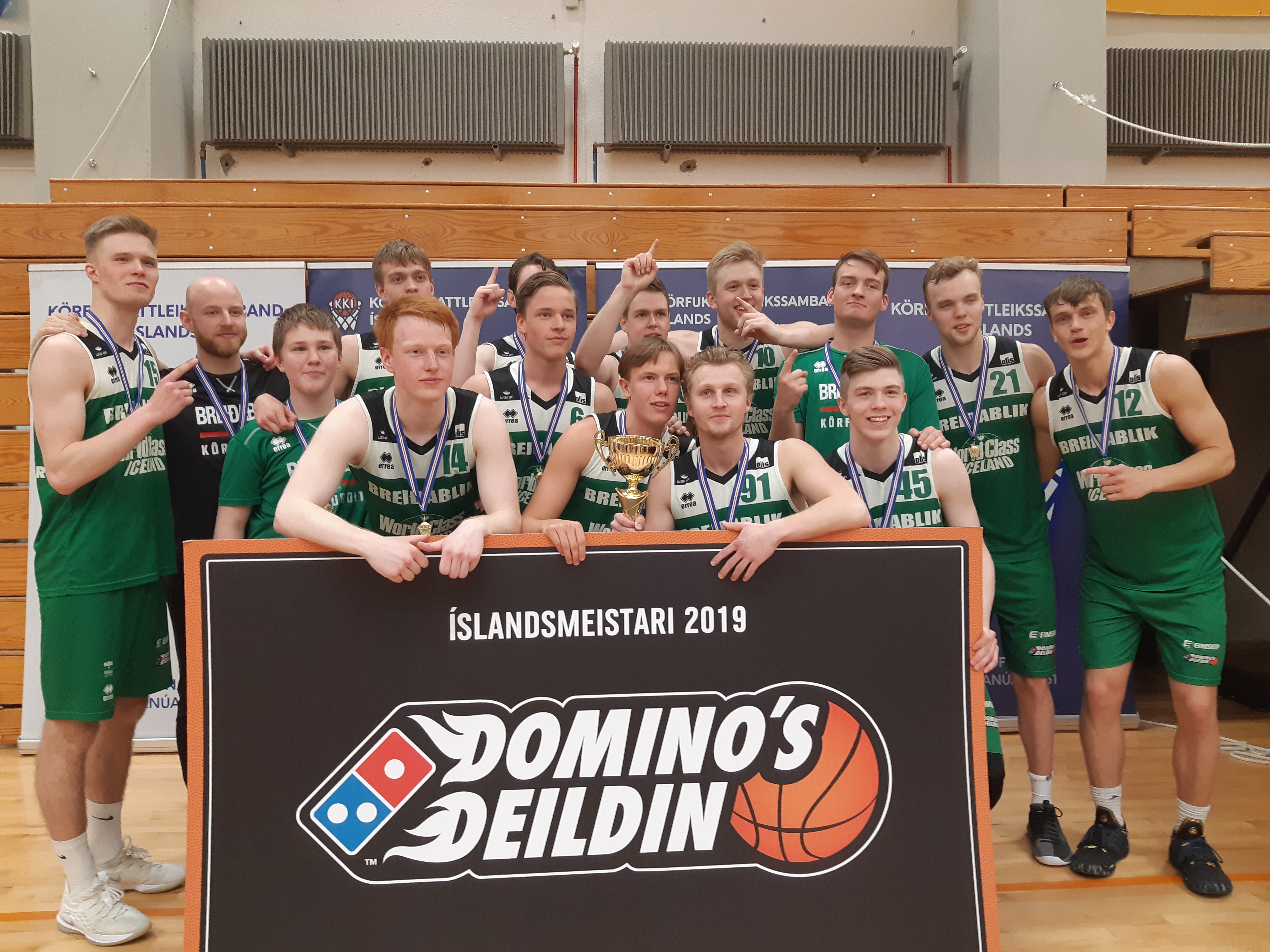 BREIÐABLIK ER ÍSLANDSMEISTARI Í UNGLINGAFLOKKI KARLA 2019!