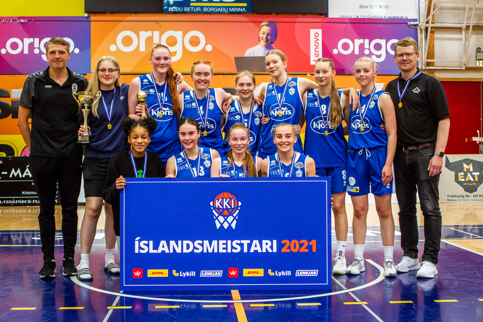 Þór Þ./Hamar/Selfoss/Hrunamenn Íslandsmeistari 10. flokks stúlkna 2021