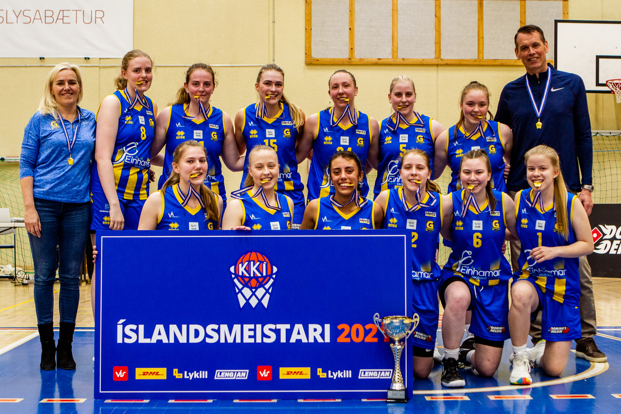 Grindavík Íslandsmeistari í stúlknaflokki 2021