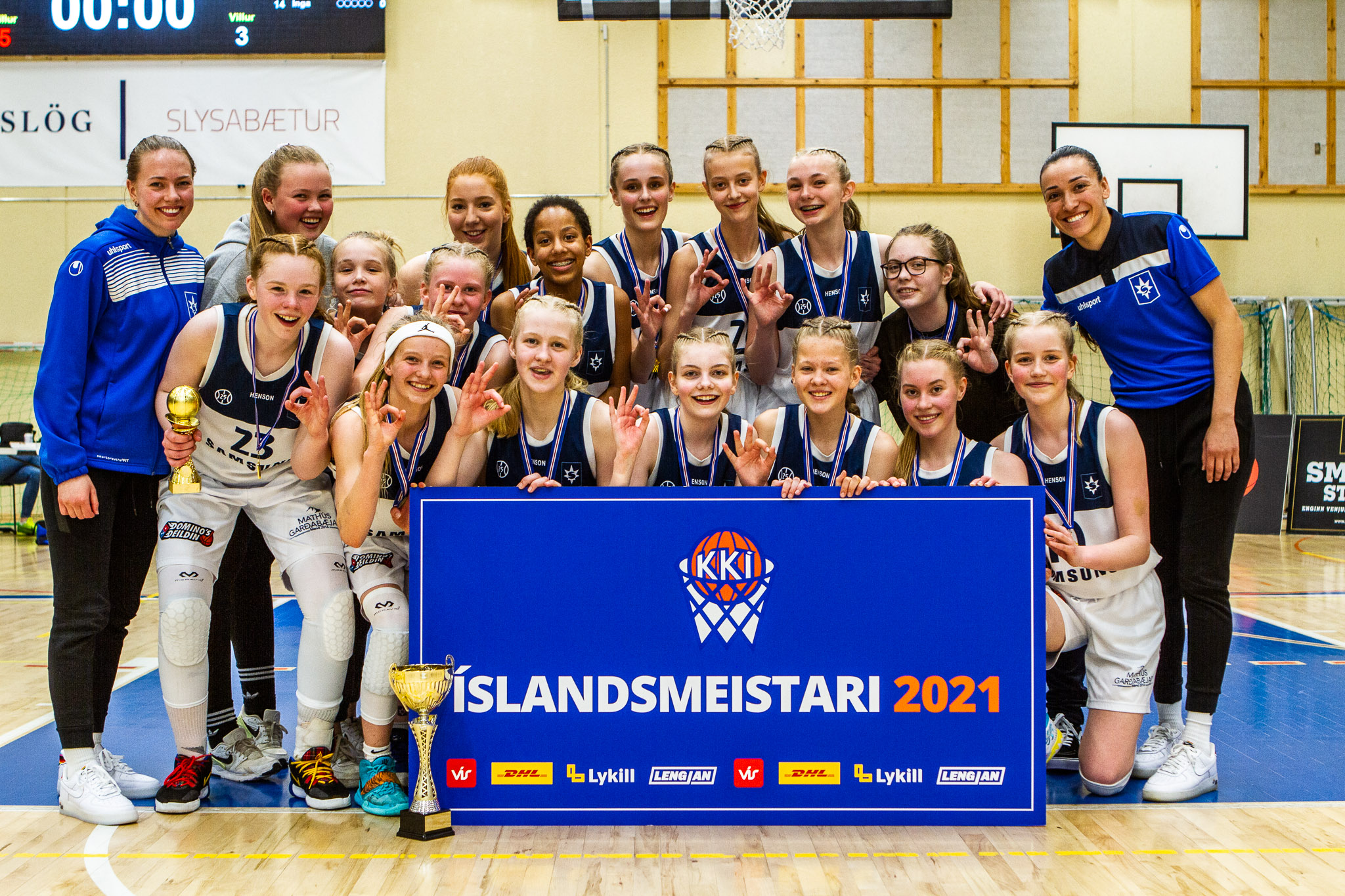 Stjarnan Íslandsmeistari 9. flokks stúlkna 2021