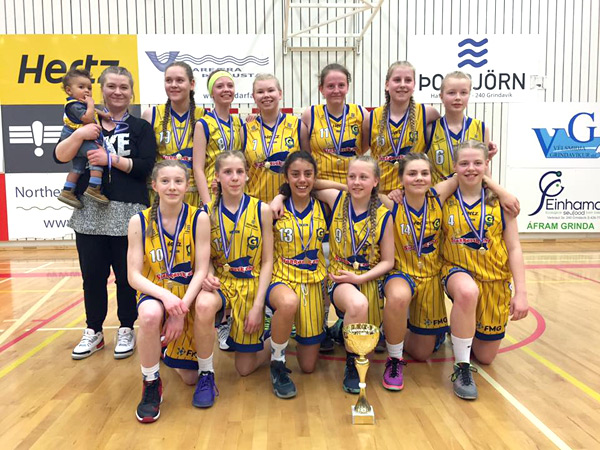 Grindavík Íslandsmeistari í 8. flokki stúlkna 2016