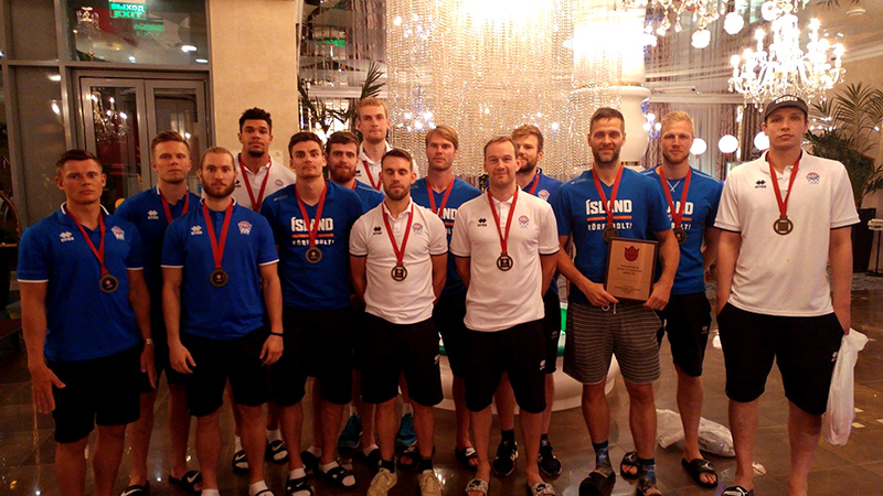 Kazan Tournament 2017 lokið: Ísland í 3. sæti og Martin valinn í úrvalsliðs mótsins