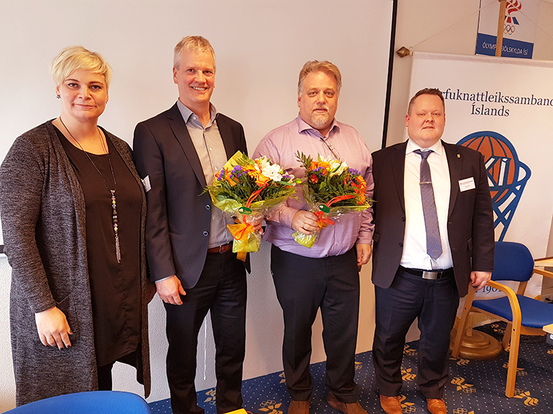 Körfuknattleiksþing 2017 · Þingforsetar