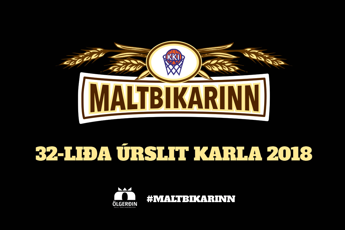 Maltbikarinn: 32-liða úrslit karla · Tveir úrvalsdeildarslagir í fyrstu umferð