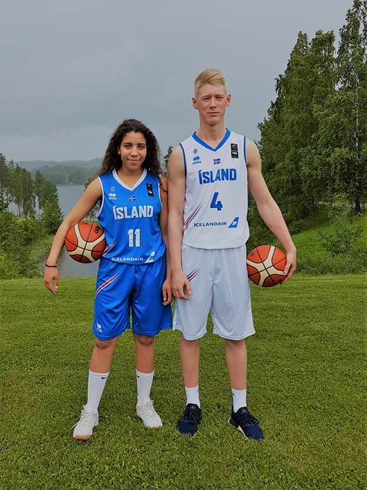 Mynd með frétt