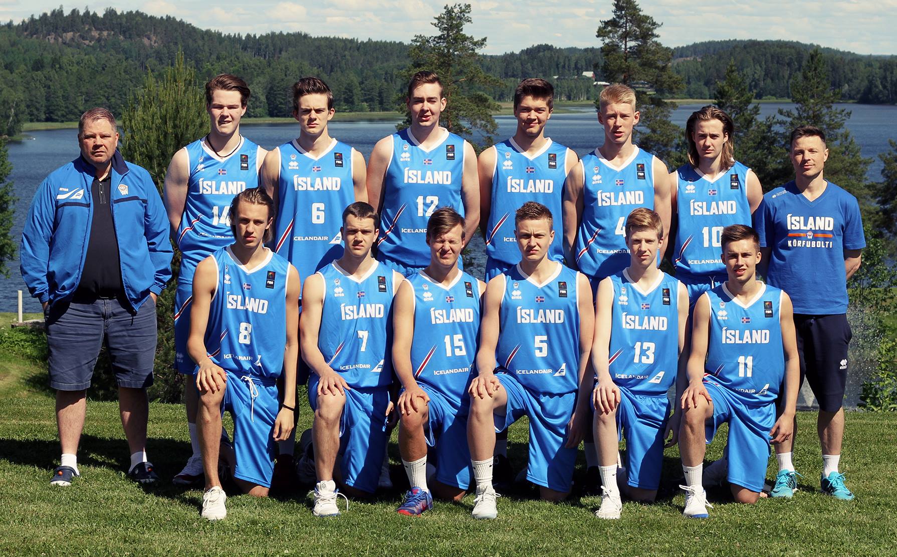 U18 drengja komnir til Eistlands · EM hefst á morgun