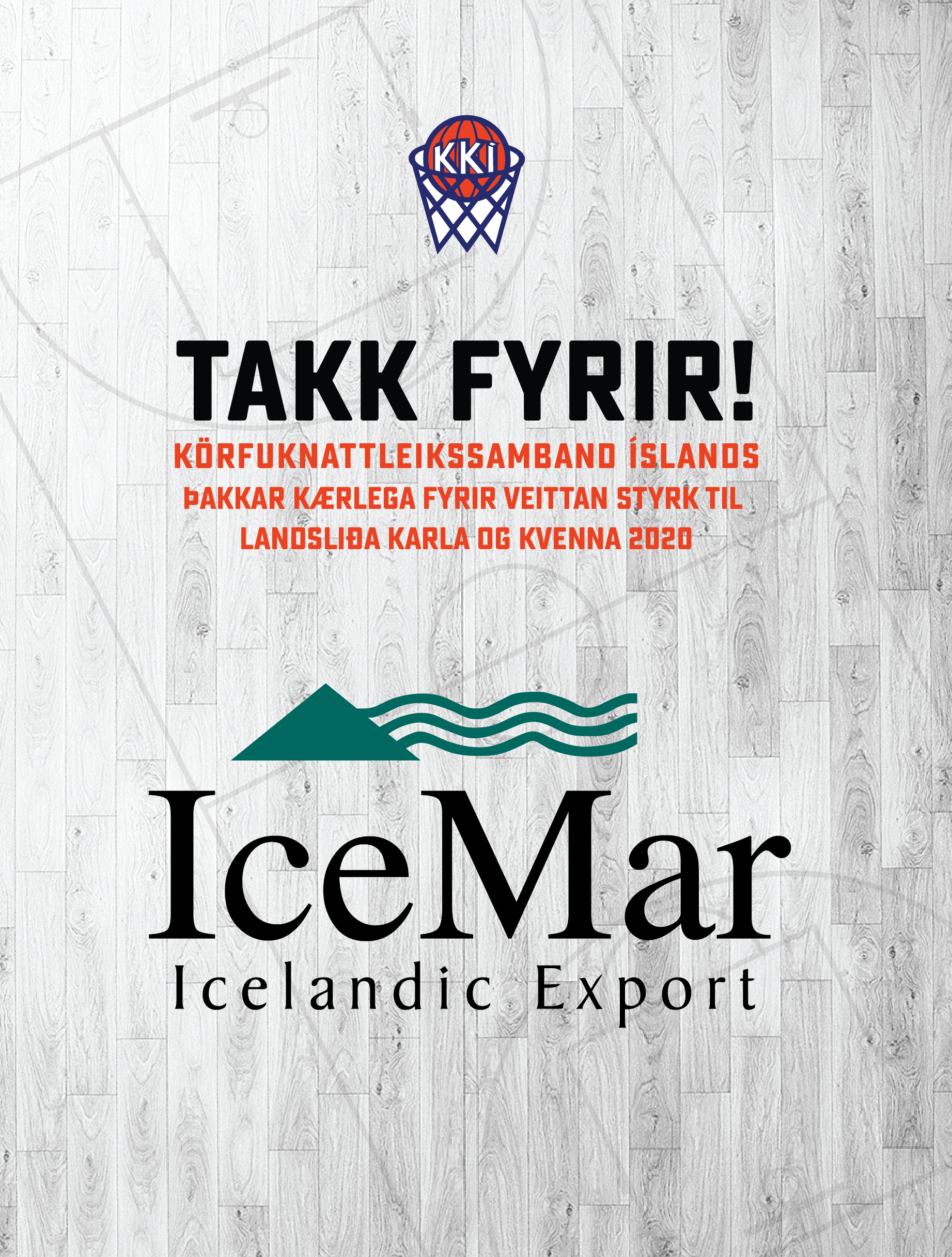 IceMar ehf. styrkir landsliðsstarf KKÍ um 500.000 kr.