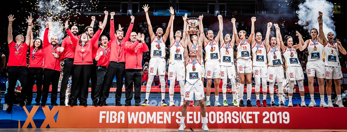 Spánn er Evrópumeistari kvenna 2019