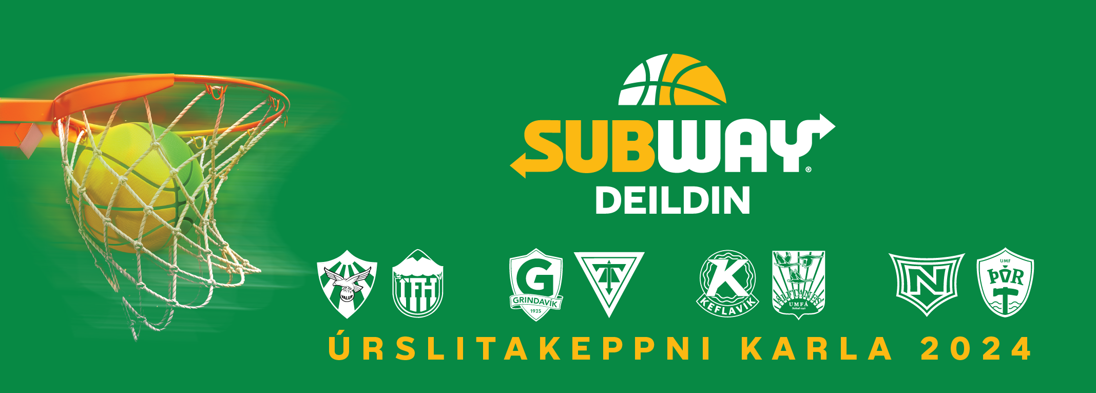 Úrslitakeppni Subway deildar karla hefst í kvöld