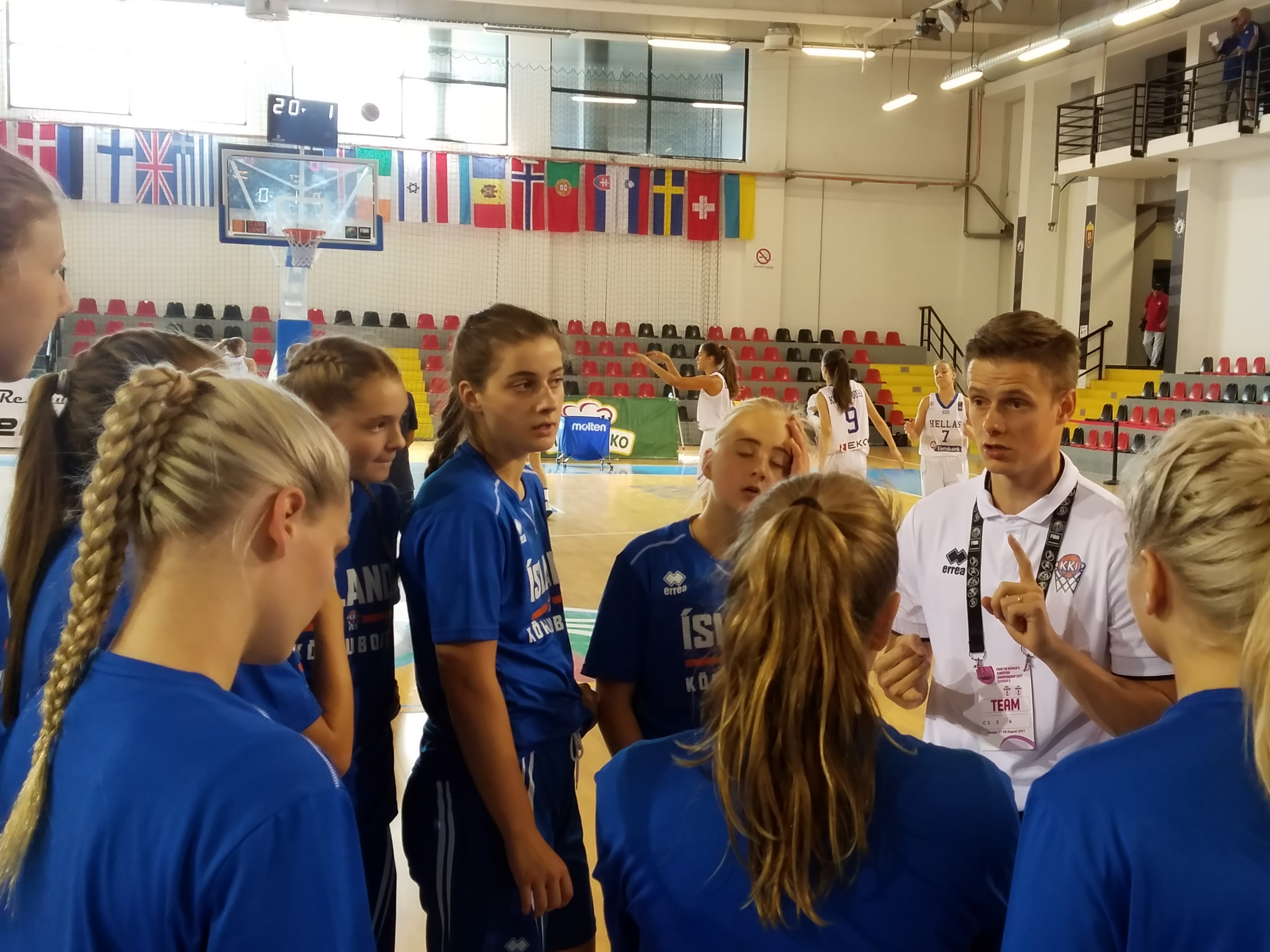 U16 stúlkna: Leikur gegn Svíþjóð í dag