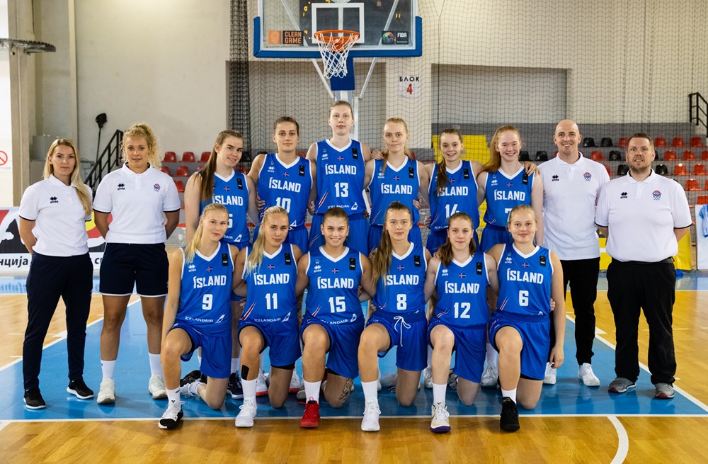 EM U18 stúlkna: Ísland í 15. sæti mótsins