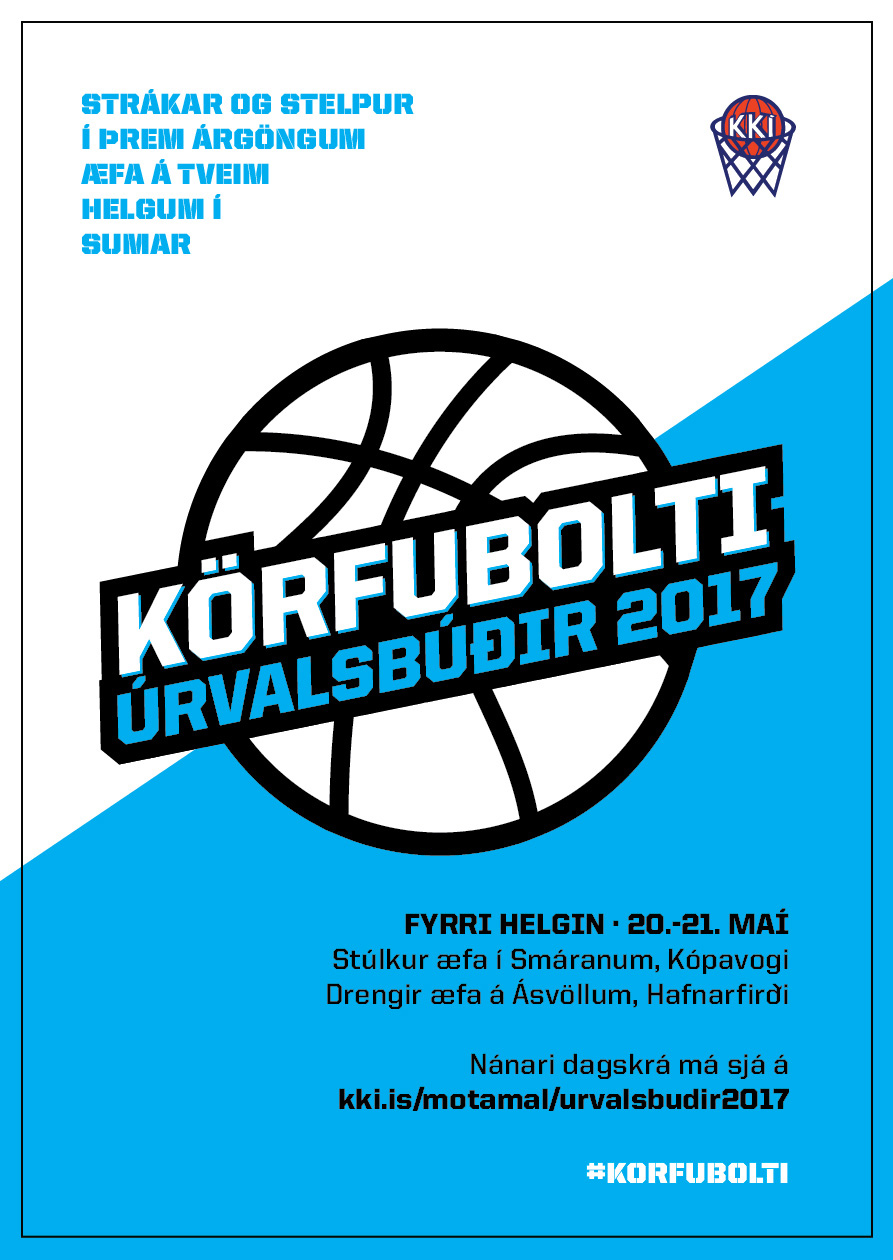 Úrvalsbúðir 2017 · Fyrri æfingahelgin 20.-21. maí