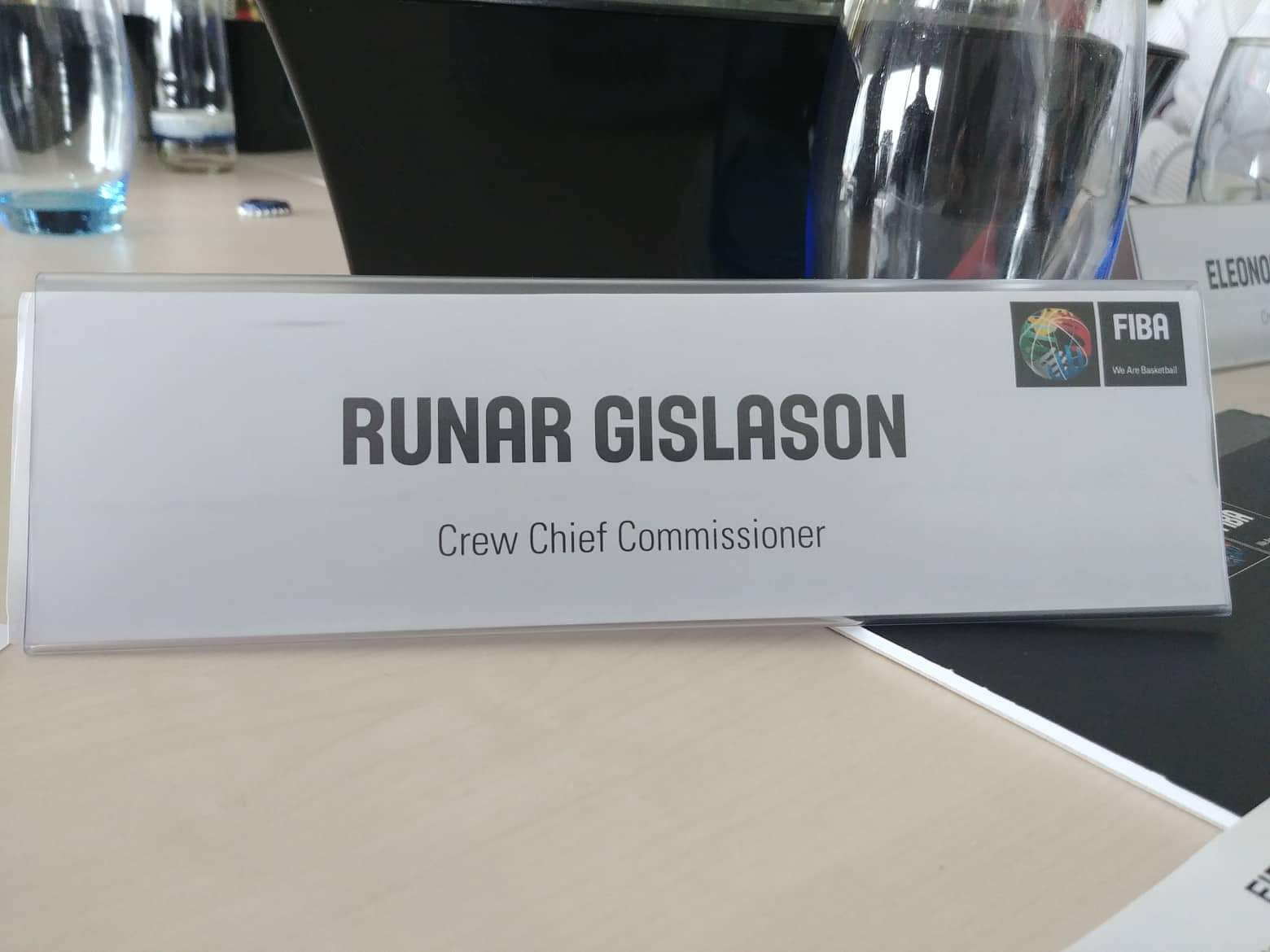 Rúnar Birgir á fundi yfireftirlitsmanna